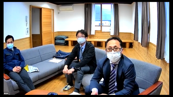 世話人代表（山梨県都留市 山口産業建設部長）挨拶